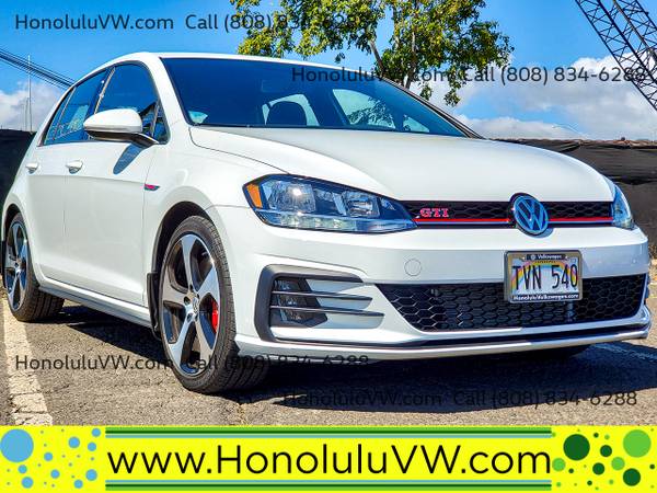 Certified 2019 Volkswagen Golf GTI S! Like new! Call for sale in Honolulu, HI