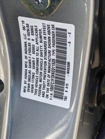 2019 Honda Civic EX for sale in Henderson, NV – photo 25