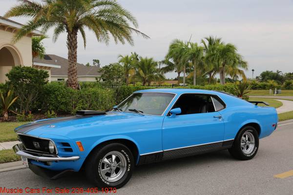 1970 Ford Mustang Fastback Mach 1 for sale in Fort Myers, FL – photo 2