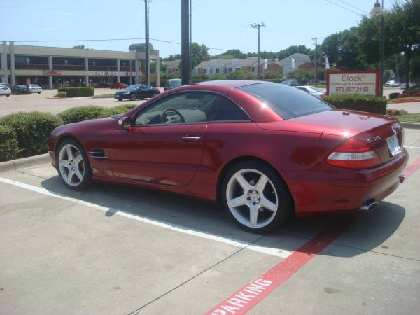 2005 MERCEDES SL500 MAROON / TAN LEATHER 139,989 ACTUAL MILES - cars... for sale in Jenks, OK – photo 19