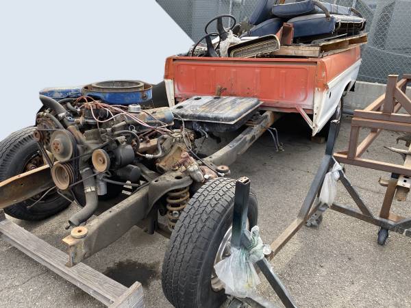 1970 1971 Ford 4X4 Pick Up Basket Case Project - cars & trucks - by... for sale in Chatsworth, CA – photo 11