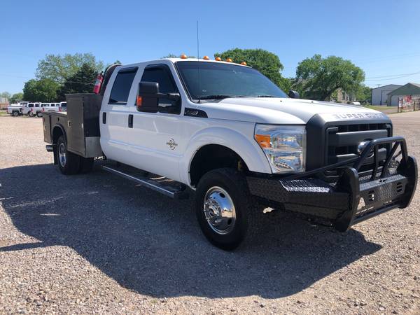 2013 FORD F350 CREW CAB DIESEL 4WD W/ KNAPHEIDE BED for sale in Stratford, MO – photo 2
