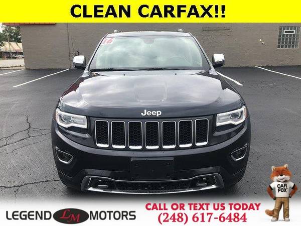 2016 Jeep Grand Cherokee Overland for sale in Waterford, MI – photo 2