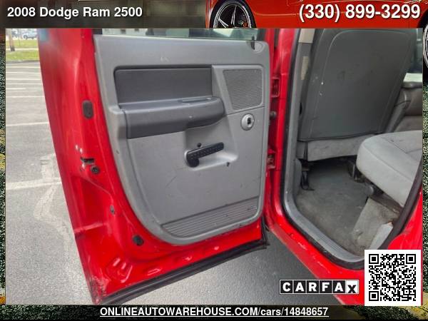 2008 Dodge Ram 2500 4X4 CUMMINS 6 7 DIESEL QUAD CAB SHORT BED 221K for sale in Akron, WV – photo 15