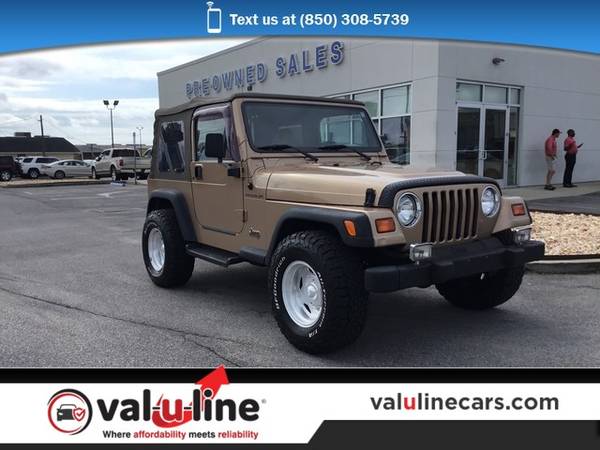 1999 Jeep Wrangler Desert Sand Pearl WOW... GREAT DEAL! for sale in Pensacola, FL