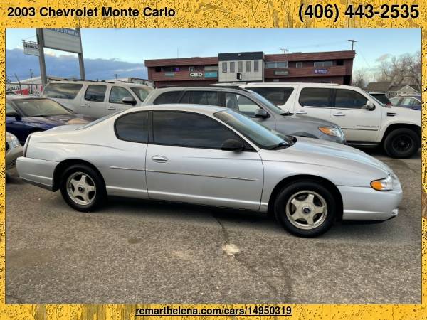 2003 Chevrolet Monte Carlo 2dr Cpe LS - - by dealer for sale in Helena, MT