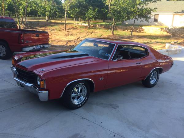 1972 Chevelle SS - cars & trucks - by owner - vehicle automotive sale for sale in Granbury, TX – photo 2