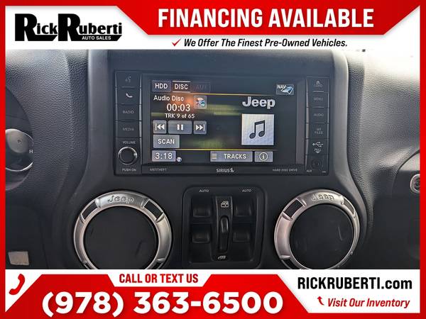 2013 Jeep Wrangler Unlimited Rubicon FOR ONLY 435/mo! - cars & for sale in Fitchburg, MA – photo 21