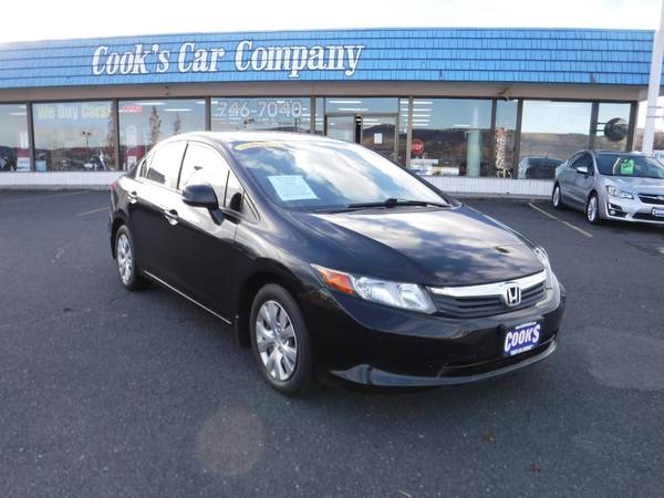 2012 Honda Civic LX 4dr Sedan AC 4cyl Automatic Low 72k Miles!!! -... for sale in LEWISTON, ID