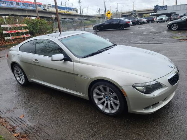 2010 BMW 650i Coupe Moonstone Metallic/Tan Pano Roof Low Miles for sale in Portland, OR – photo 3