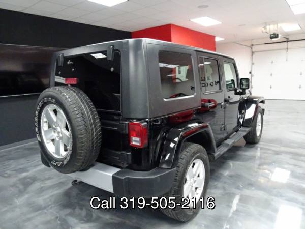 2008 Jeep Wrangler 4WD Unlimited Sahara - cars & trucks - by dealer... for sale in Waterloo, IA – photo 4