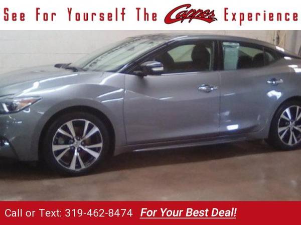2017 Nissan Maxima SL hatchback Gray - - by dealer for sale in Marengo, IA