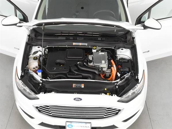 2018 Ford Fusion SE Hybrid Sedan 4D sedan WHITE - FINANCE ONLINE for sale in Atlanta, TN – photo 4