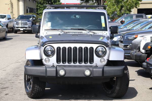 2014 Jeep Wrangler Unlimited Sahara suv Silver for sale in San Jose, CA – photo 2