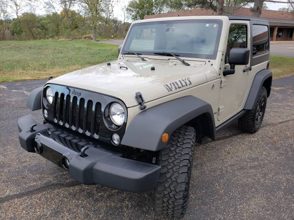 2017 Jeep Wrangler Willys Wheeler for sale in Canton, OH
