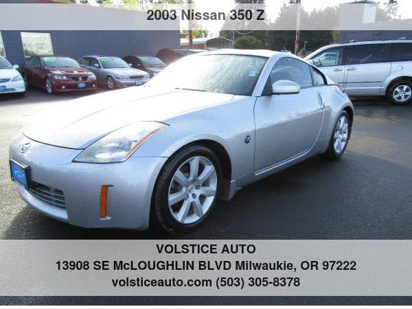 2003 Nissan 350Z Cpe SILVER 138K AUTO LOADED WOW ! - cars & for sale in Milwaukie, OR