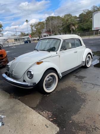 Trade? 1979 VW Super Beetle Convertible for sale in TAMPA, FL
