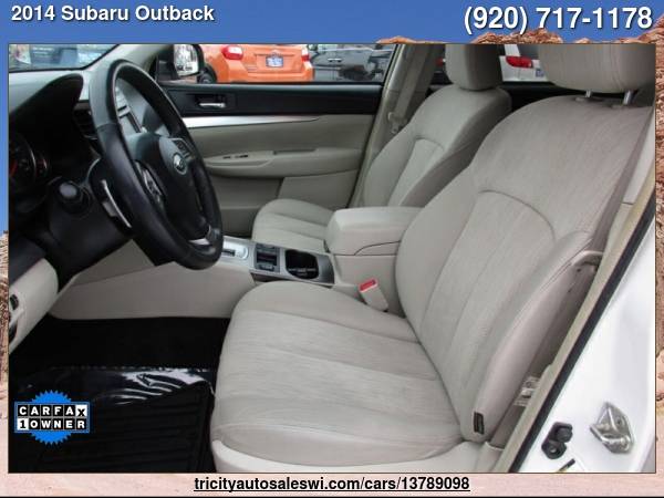 2014 SUBARU OUTBACK 2 5I PREMIUM AWD 4DR WAGON CVT Family owned for sale in MENASHA, WI – photo 11