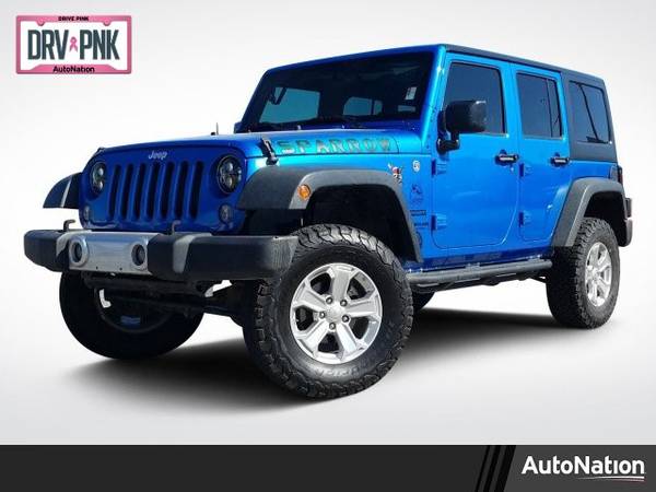 2015 Jeep Wrangler Unlimited Sport 4x4 4WD Four Wheel SKU:FL503239 for sale in Fort Worth, TX
