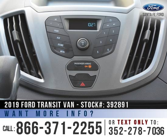 2019 FORD TRANSIT CARGO VAN *** Cruise, Camera, $5,000 off MSRP! ***... for sale in Alachua, FL – photo 12