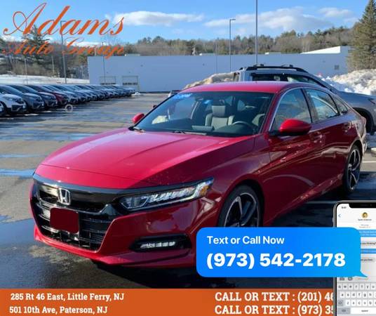 2018 Honda Accord Sedan Sport CVT - Buy-Here-Pay-Here! - cars & for sale in Paterson, NJ