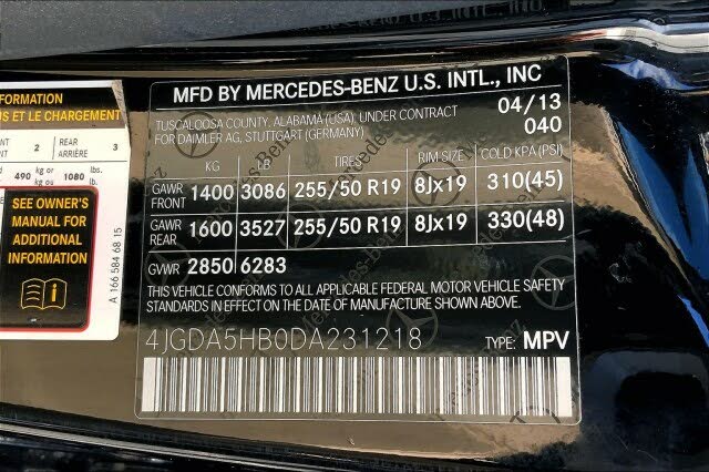 2013 Mercedes-Benz M-Class ML 350 4MATIC for sale in Auburn, MA – photo 33