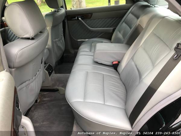 1990 Mercedes Benz 300SE 60K Miles! Gray leather, One of the nicest 30 for sale in Naples, FL – photo 24