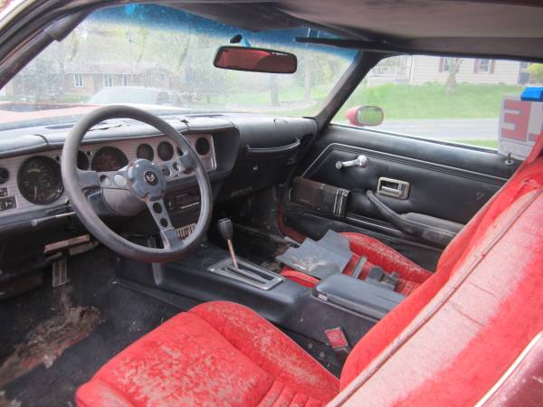 1980 Red Pontiac Trans am Project for sale in Victoria, MN – photo 6