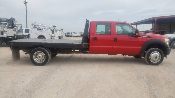 2011 Ford F-450 4wd Crew Cab 11ft Flatbed 6.8L Gas F450 for sale in Amarillo, TX – photo 5