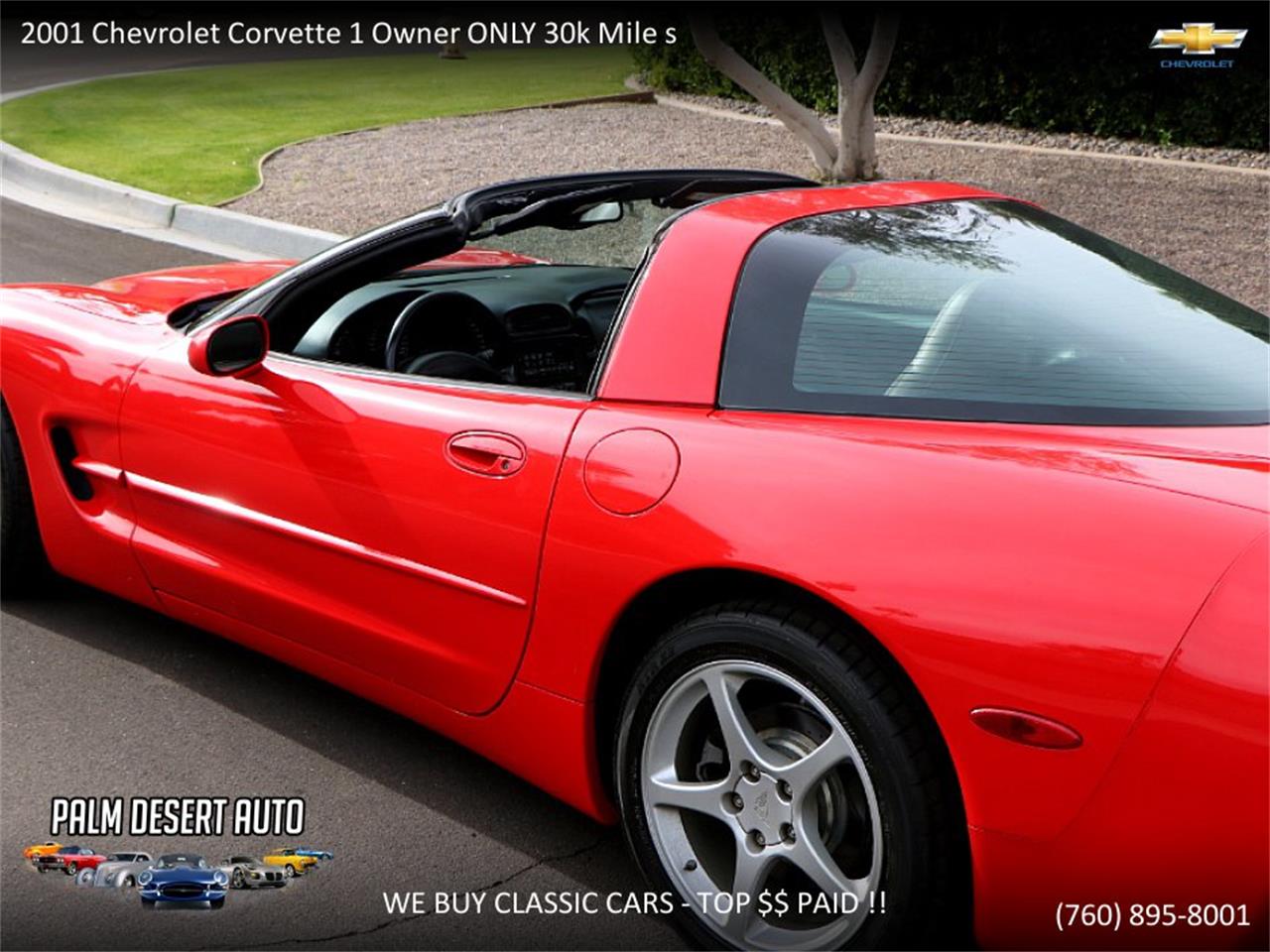 2001 Chevrolet Corvette for sale in Palm Desert , CA – photo 74