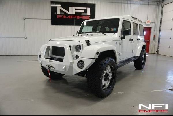 2017 Jeep Wrangler Unlimited Sahara Sport Utility 4D for sale in North East, PA – photo 3