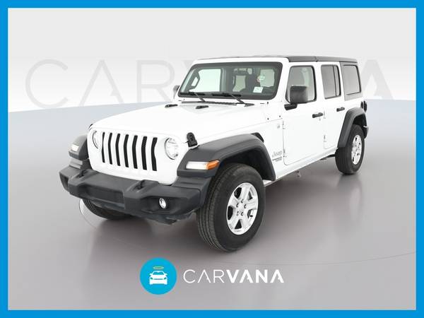 2018 Jeep Wrangler Unlimited All New Sport SUV 4D suv White for sale in Beaumont, TX