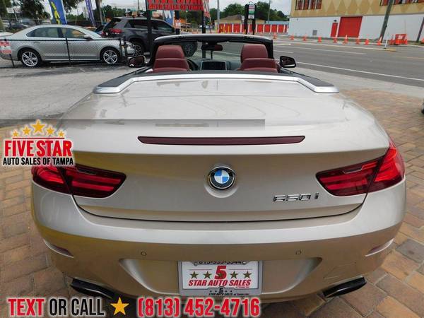 2015 BMW 650i 2d Convertible 650i BEST PRICES IN TOWN NO for sale in TAMPA, FL – photo 6