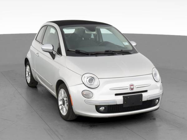 2012 FIAT 500 500C Lounge Convertible 2D Convertible Silver -... for sale in Washington, District Of Columbia – photo 16