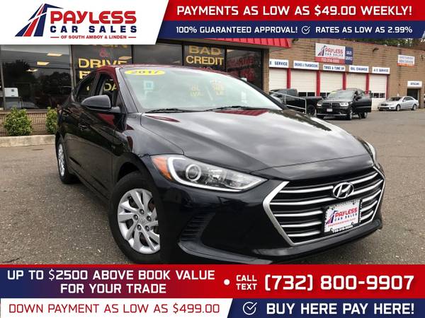 2017 Hyundai Elantra SE FOR ONLY 300/mo! - - by for sale in south amboy, NJ