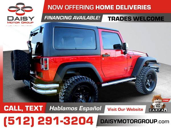 2015 Jeep Wrangler 2dr 2 dr 2-dr Sport for only 465/mo! - cars & for sale in Round Rock, TX – photo 5