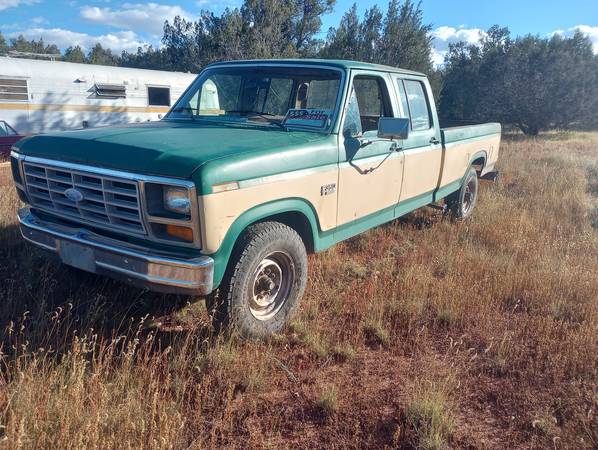 1986 Ford F350 XL Crew Cab Low Miles for sale in Flagstaff, AZ