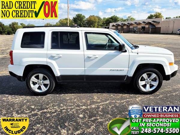 Jeep Patriot 4x4 -As Low As $179 Month 2.9% Rates! Warranty for sale in Waterford, MI – photo 3