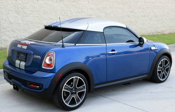 Blue 2012 Mini Cooper S Roadster - 6 Speed - Black Leather - New for sale in Raleigh, NC – photo 4