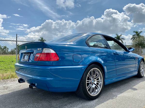 2001 BMW M3 Laguna Seca Blue 6 Speed Manual 69k Miles STOCK - Like NEW for sale in Miami, CA – photo 14