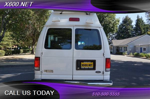 2001 Ford E-Series Cargo E-350 Camper Generator AC 1 Owner 70K for sale in Fremont, CA – photo 4