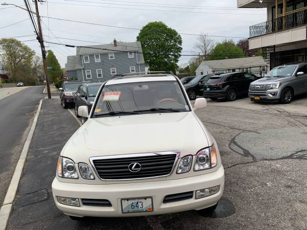 2000 Lexus LX 470 1 Owner Low Miles White for sale in North Providence, RI – photo 5
