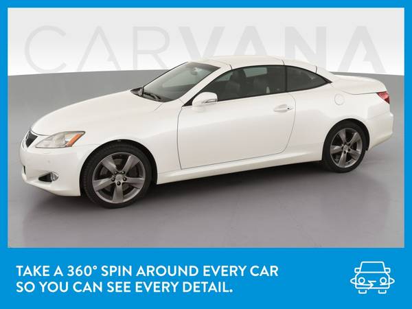 2010 Lexus IS IS 350 Sport Convertible 2D Convertible White for sale in Gnadenhutten, OH – photo 3