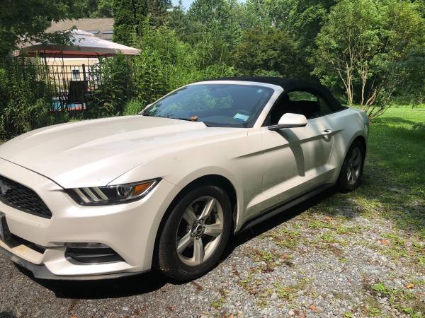 2017 Ford Mustang V6 White Platinum Converible for sale in New Providence, PA – photo 8