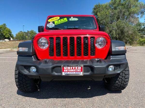2020 Jeep Gladiator Sport S 4x4 4dr Crew Cab 5 0 ft SB - cars & for sale in Denver , CO – photo 2