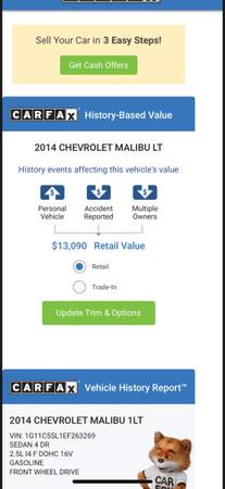 Low Mileage 2014 Chevy Malibu for sale in Costa Mesa, CA – photo 11