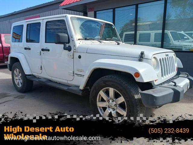 2013 Jeep Wrangler Unlimited Sahara for sale in Albuquerque, NM