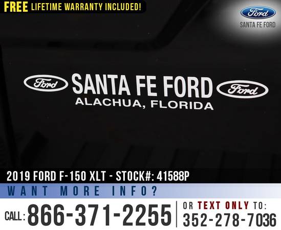 19 Ford F150 XLT Remote Engine Start, Backup Camera - cars for sale in Alachua, FL – photo 10