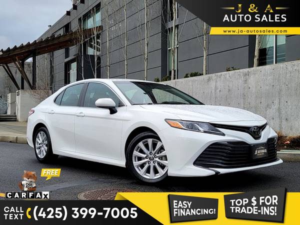 432/mo - 2018 Toyota Camry LE Sedan 4D 4 D 4-D - - by for sale in Bellevue, WA
