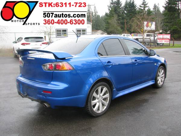 2012 Mitsubishi Lancer 4dr Sdn TC-SST Ralliart AWD for sale in Roy, WA – photo 4